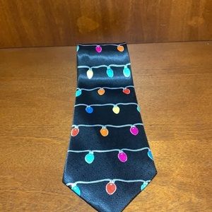 Vintage Christmas Lights tie